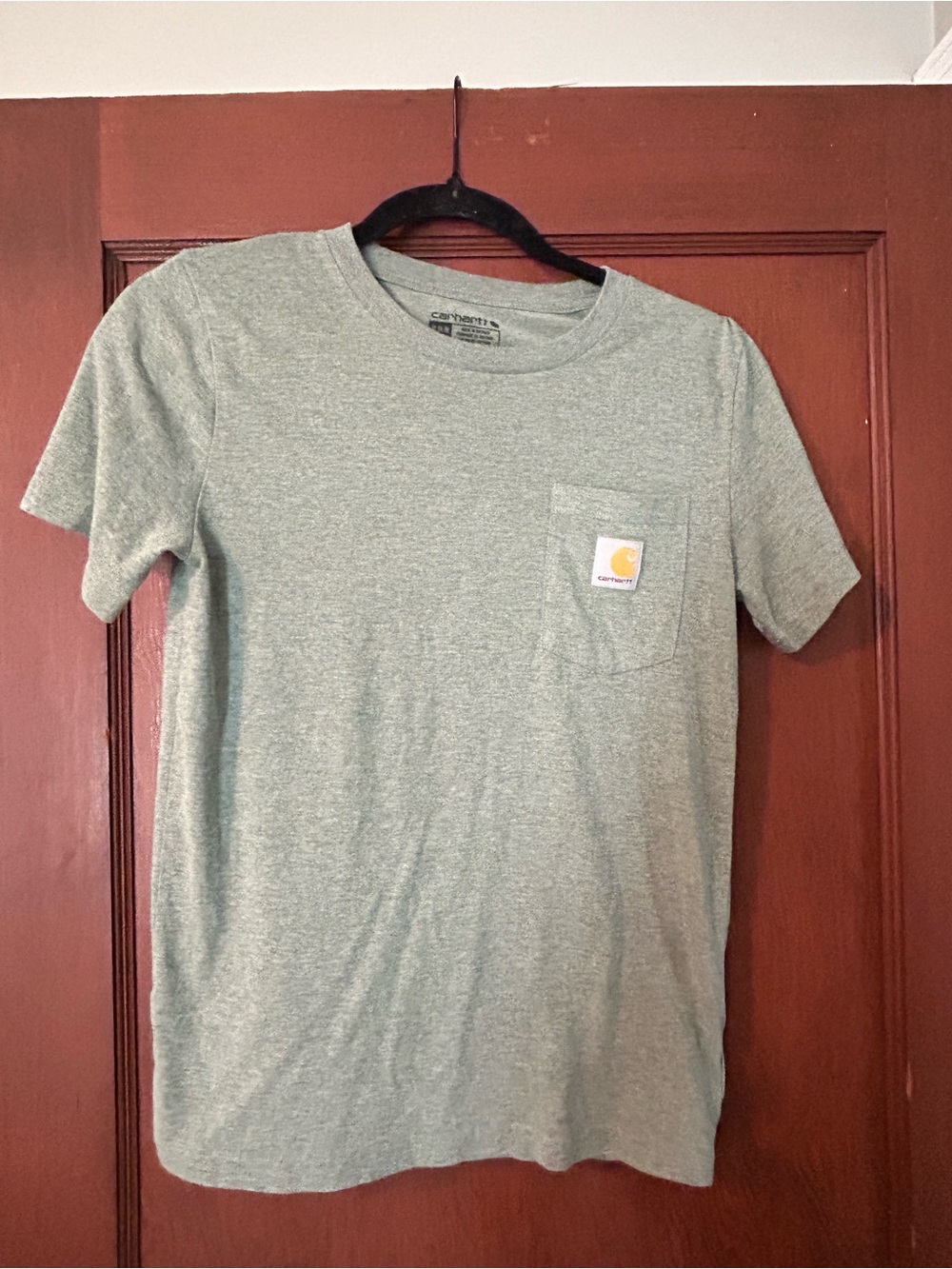 Carhartt Heather Sage Short-Sleeve Pocket Tee